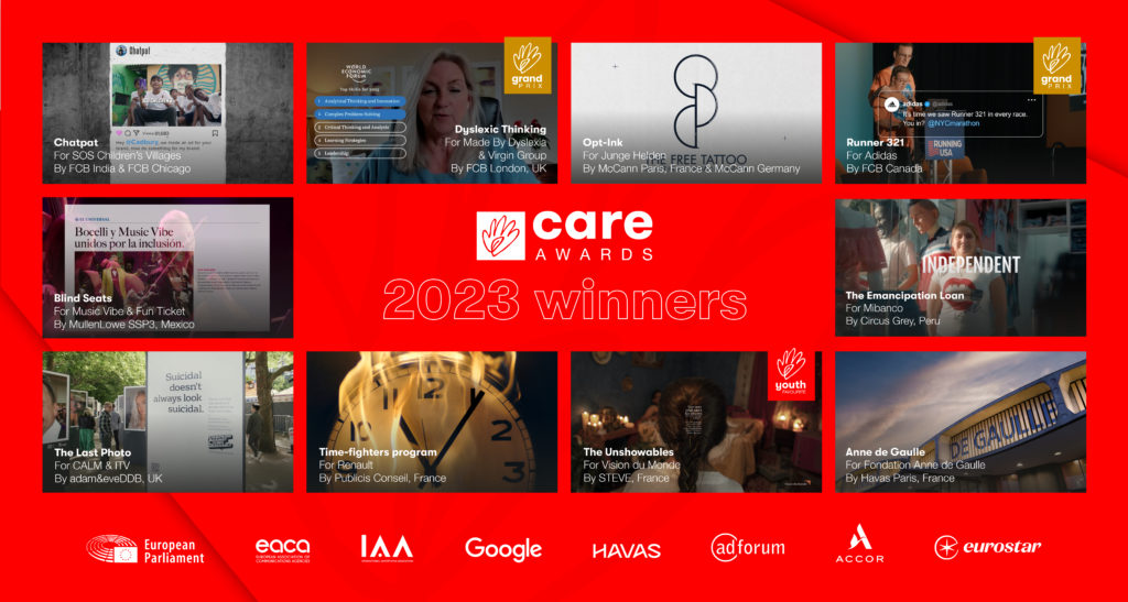 All Care Awards Winners 2023